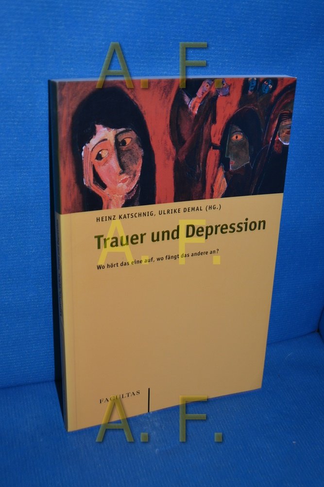 Trauer Und Depression Wo Hort Das Eine Auf Wo Fangt Das Andere An Bucher Gebraucht Antiquarisch Neu Kaufen
