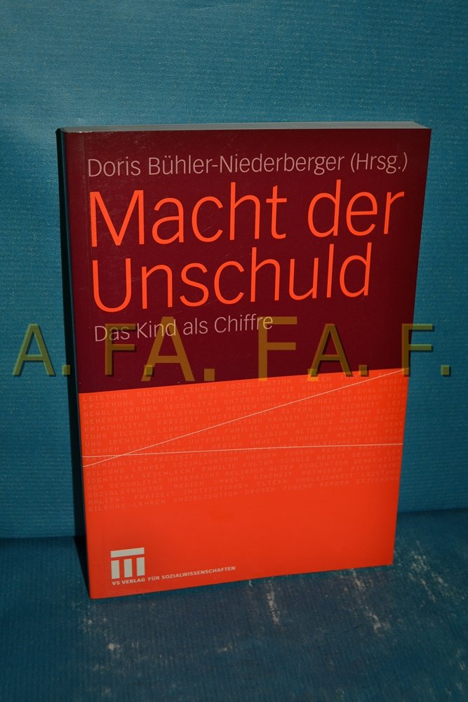 Isbn 3810039829 Macht Der Unschuld Das Kind Als Chiffre Neu Gebraucht Kaufen