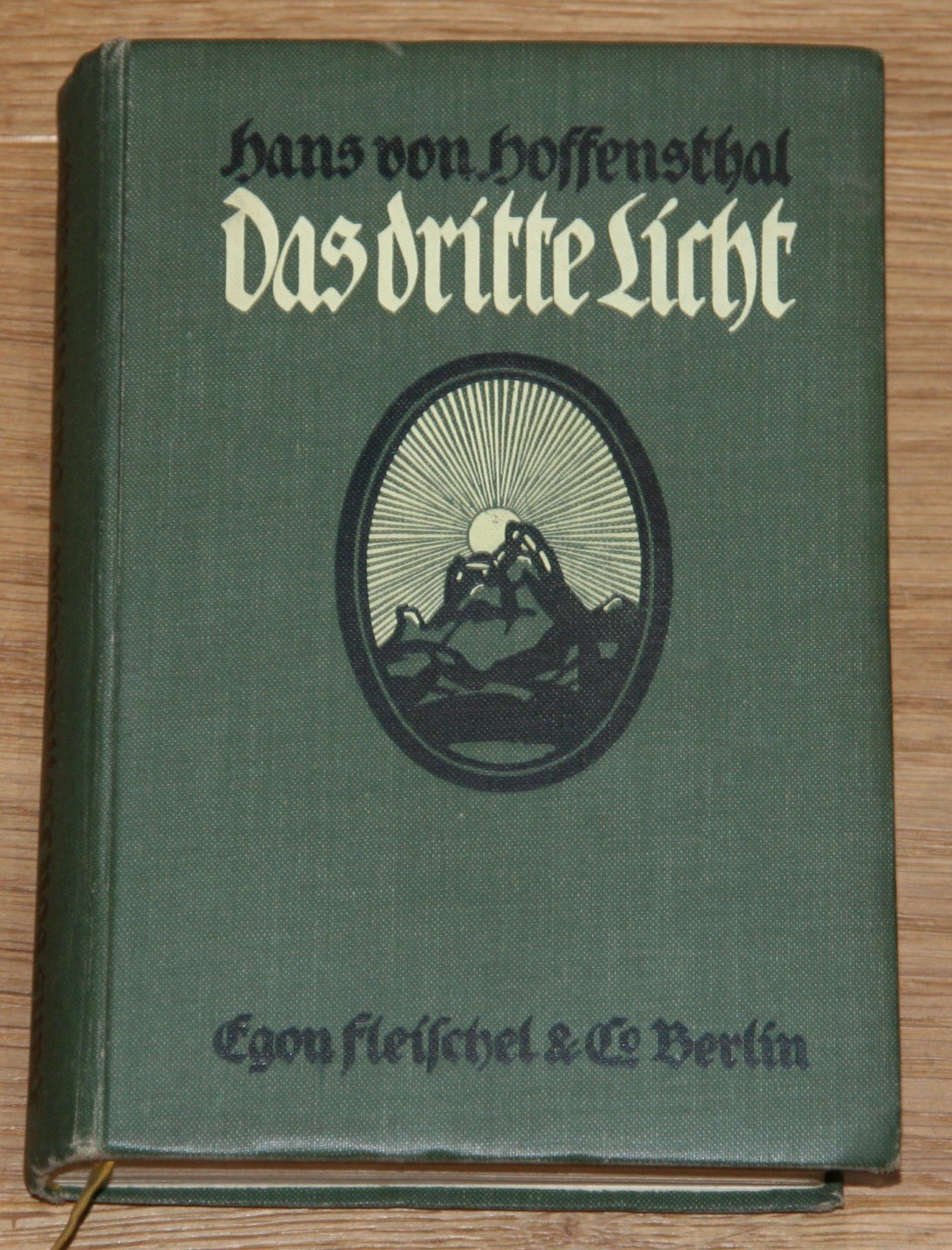 Das dritte Licht: Roman.“ (Hoffensthal, Hans von) – Buch antiquarisch  kaufen – A02tavjC01ZZO