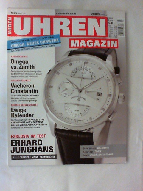 Uhren Magazin Heft 3 2007 M rz. Buch gebraucht kaufen