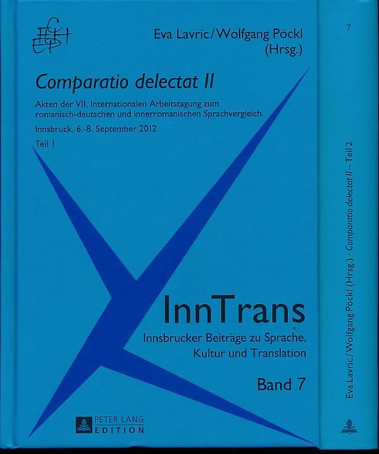 Isbn Comparatio Delectat Ii Akten Der Vii Internationalen Arbeitstagung Zum Romanisch Deutschen Und Innerromanischen Sprachvergleich Innsbruck 6 8 September 12 2 Bande Neu Gebraucht Kaufen