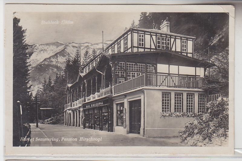 Sammeln-Seltenes-Ansichtskarten+71894-Ak-Kurort-Semmering-Pension-Hirschvogel-Stuhleck-1926.jpg