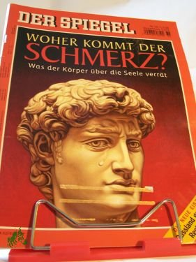 Woher Kommt Der Schmerz Der Spiegel 36 2008 Buch Gebraucht