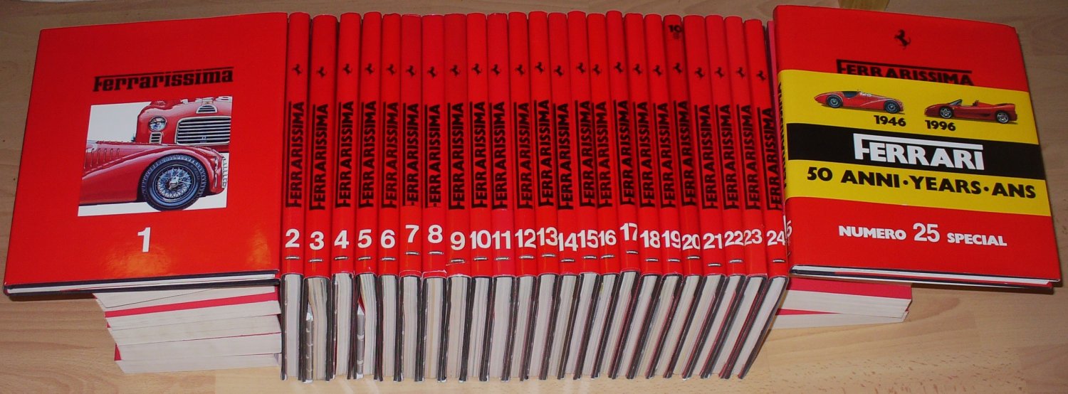 【引取り限定】ferrarissima 1～18 引取り限定】ferrarissima 1～18 Ferrarissima 1st Series Original 18