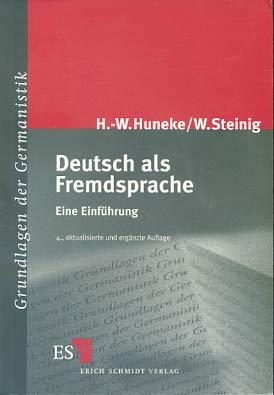 „Deutsch Als Fremdsprache : Eine Einführung“ (Huneke Hans-Werner Und ...