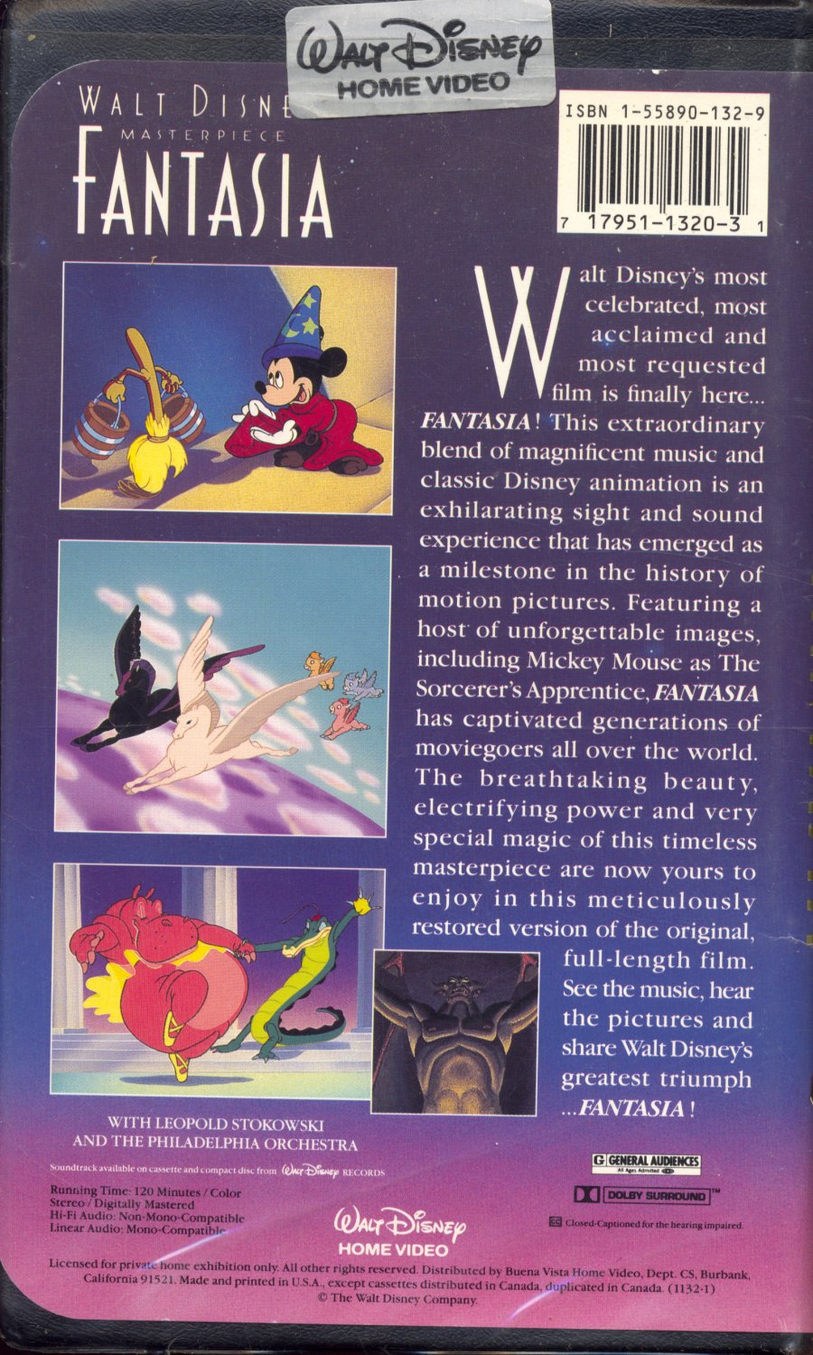 Walt Disney's shops Masterpiece Fantasia