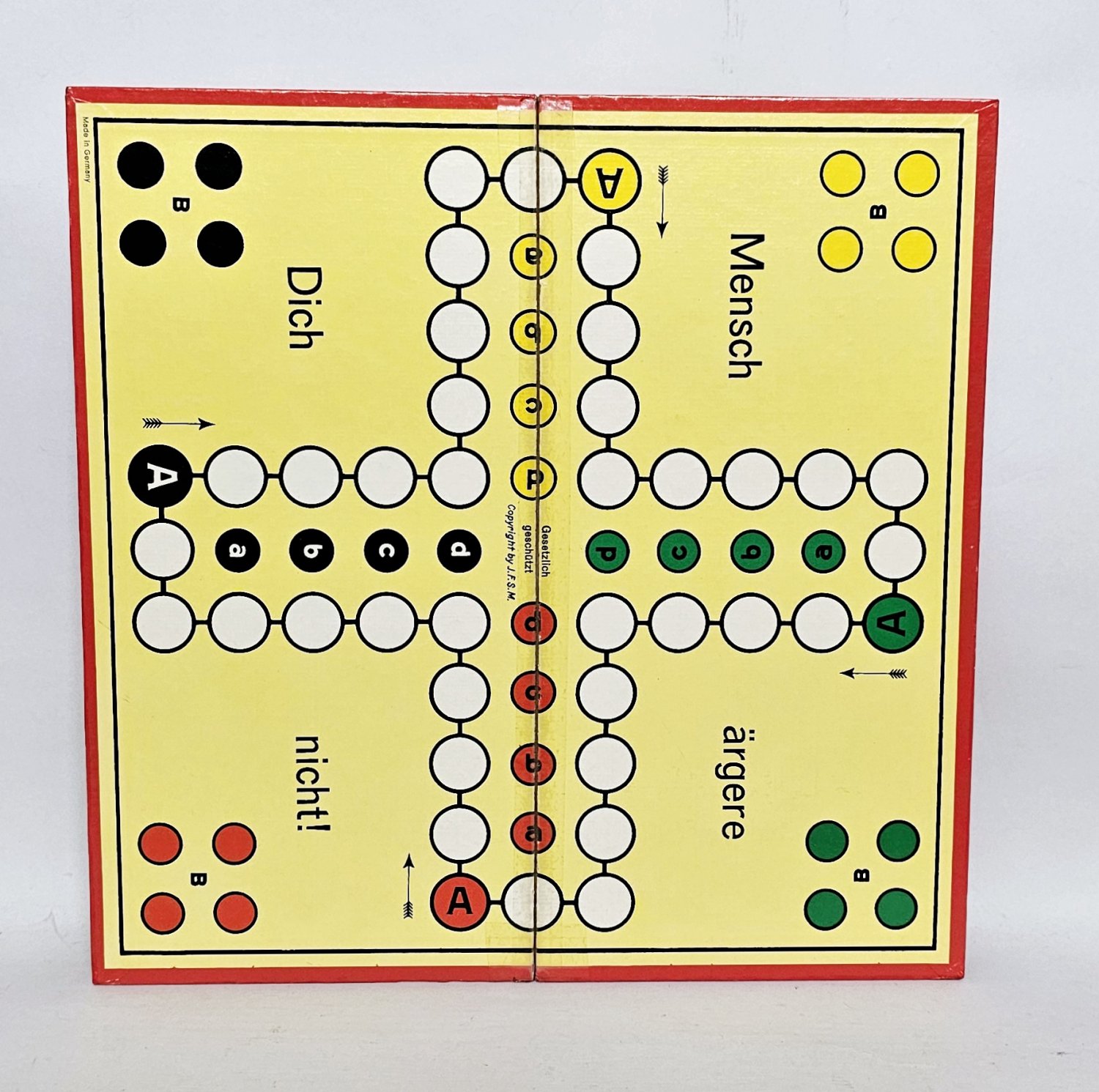 Original Schmidt Spiele ® – Das Klassische Original-Brettspiel Von Schmidt  Mensch ärgere Dich Nicht, image size:1500x1491