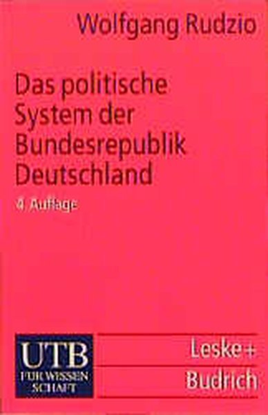 Das Politische System Der Bundesrepublik Deutschland Wolfgang Rudzio Buch Gebraucht Kaufen A02muzey01zzo