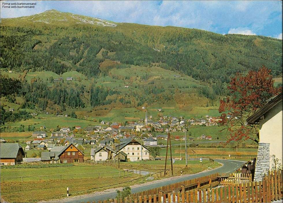 „St. Michael im Lungau mit Katschbergstraße gegen