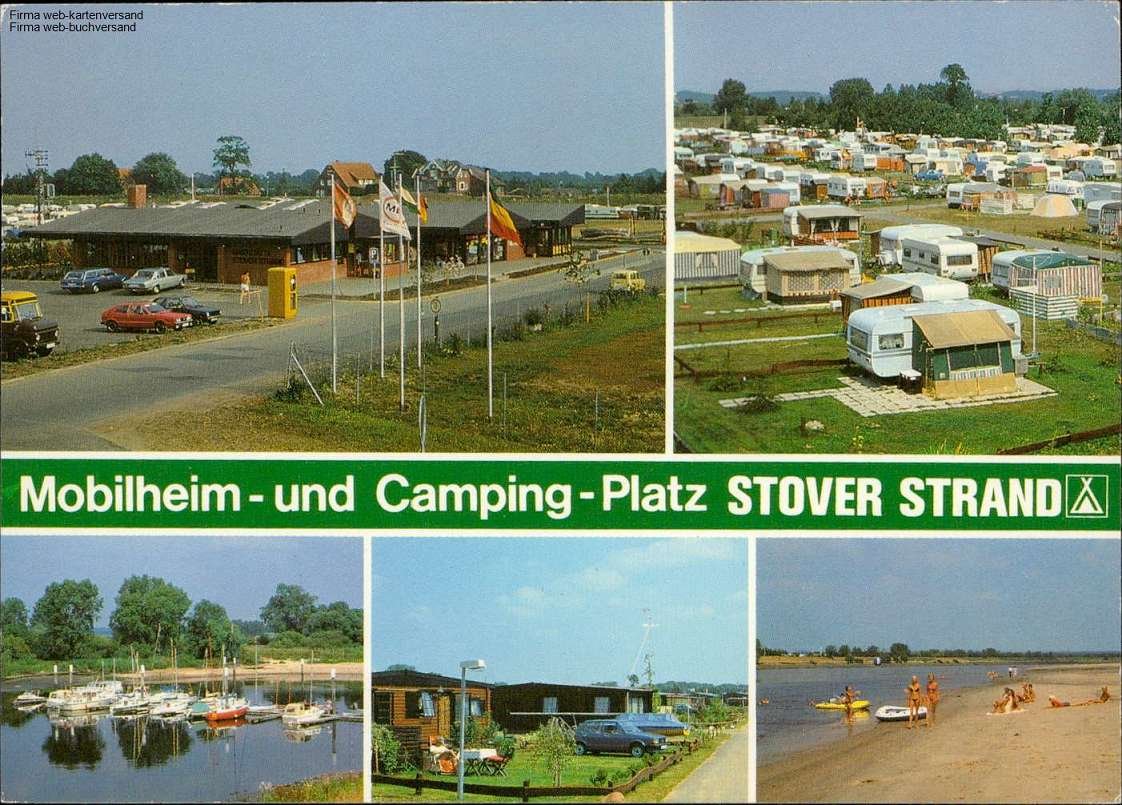 Mobilheim und Camping Platz Stover Strand Mehrbildkarte“ – Buch gebraucht  kaufen – A02kVTYX01ZZY