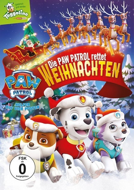 „Paw Patrol - Die Paw Patrol rettet Weihnachten“ – Film neu kaufen