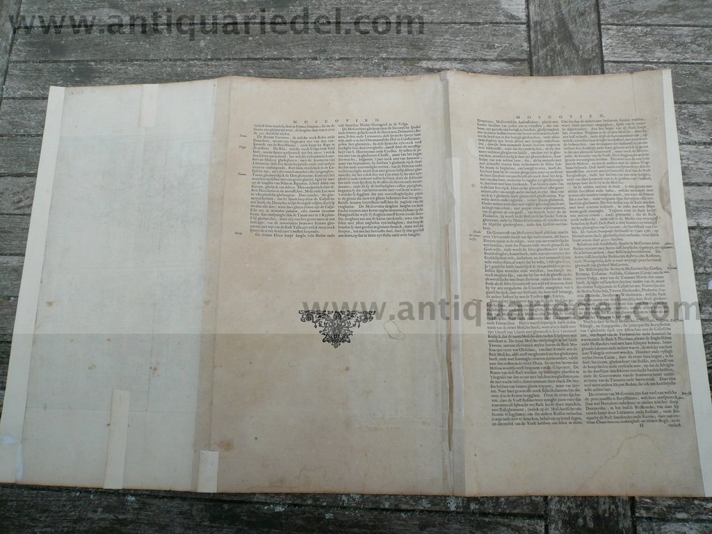 Dnjepr River Anno 1640 Blaeu W Blaeu Wj Buch Erstausgabe Kaufen A02nzzg