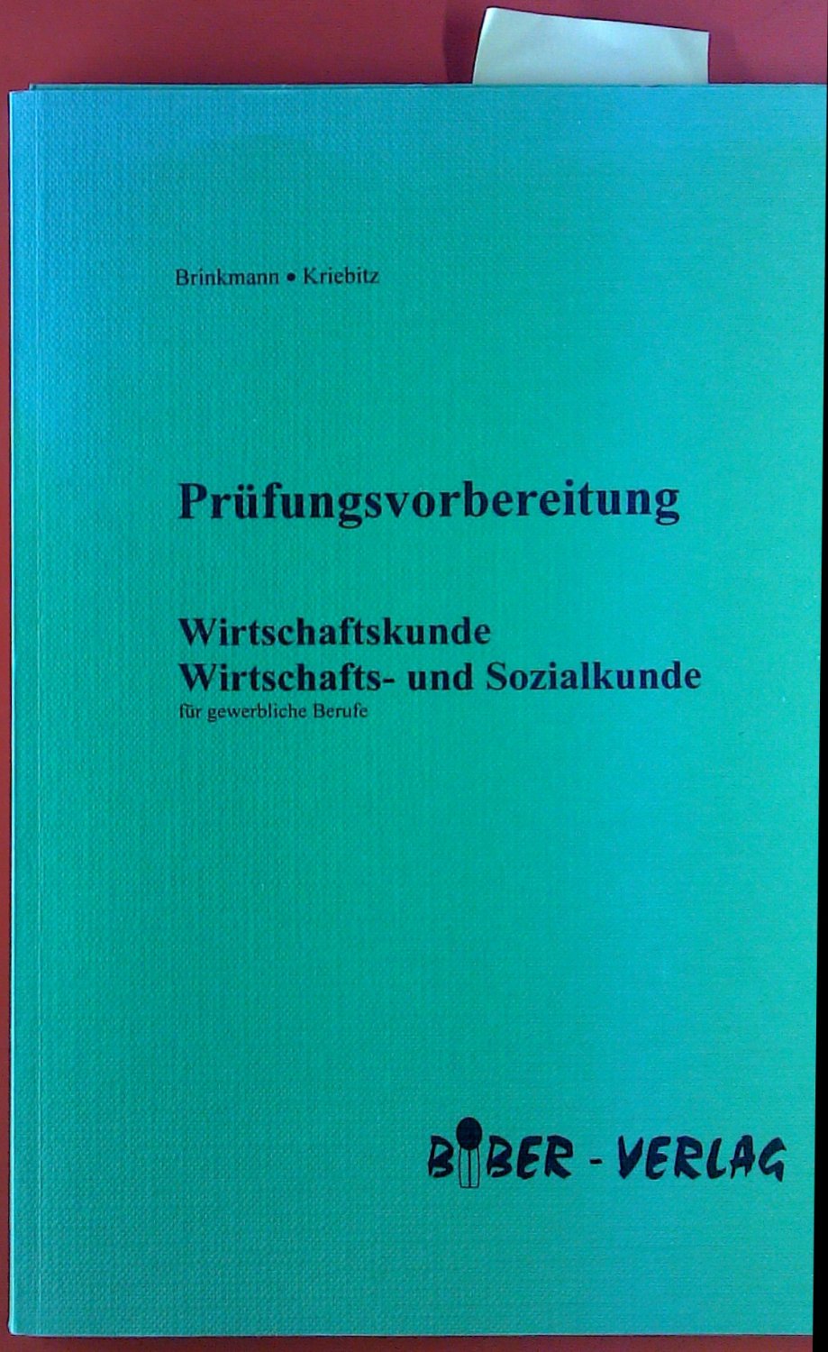 Prufungsvorbereitung Eberhard Brinkmann Buch Gebraucht Kaufen A02ponpj01zzt