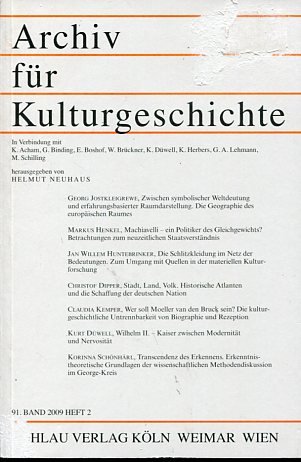 estilo declaración Polar Archiv für Kulturgeschichte - 91.“ (Helmut Neuhaus) – Buch Erstausgabe  kaufen – A02qBpb101ZZT