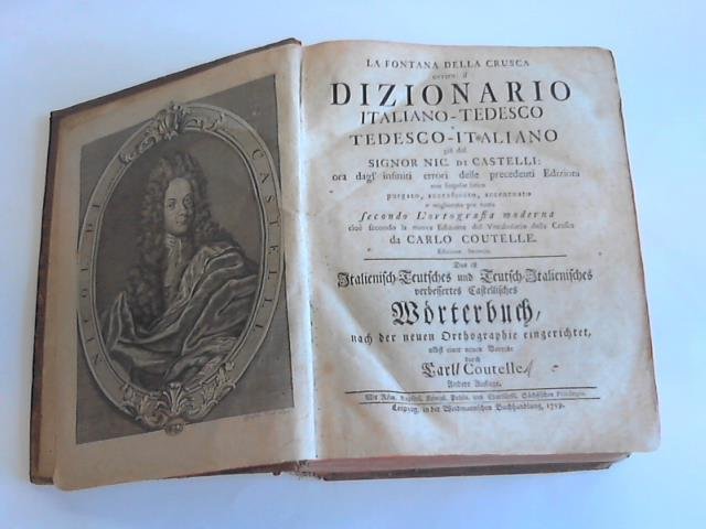 La fontana della crusca ovvero: Il Dizionario Italiano - Tedesco“ – Bücher  gebraucht, antiquarisch & neu kaufen