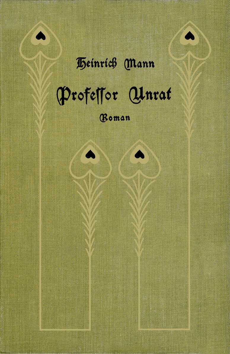 „Professor Unrat" (Heinrich Mann) - Buch gebraucht kaufen ...