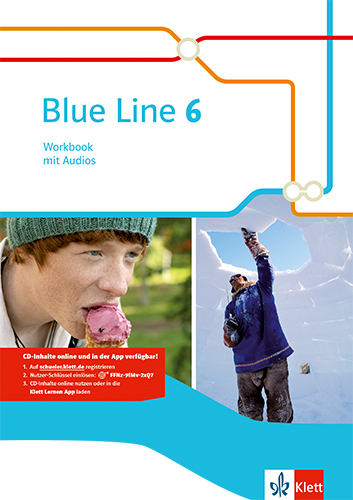 ISBN 9783125488861 "Blue Line 6 Workbook mit Audios Klasse 10