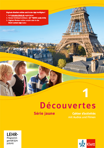 Isbn 9783126220163 Decouvertes 1 Serie Jaune Ab Klasse 6 Cahier D Activites Mit Mp3 Cd Und Video Dvd 1 Lernjahr Neu Gebraucht Kaufen