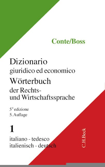 conte boss, wörterbuch der rechts- und wirtschaftssprache“ – Bücher  gebraucht, antiquarisch & neu kaufen