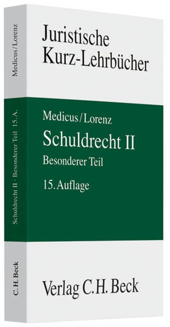 Medicus Dieter Lorenz Stephan Schuldrecht Ii Besonderer - 