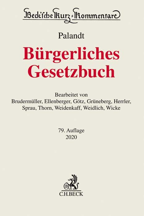 ISBN 9783406738005 "Bürgerliches Gesetzbuch - Mit Nebengesetzen ...