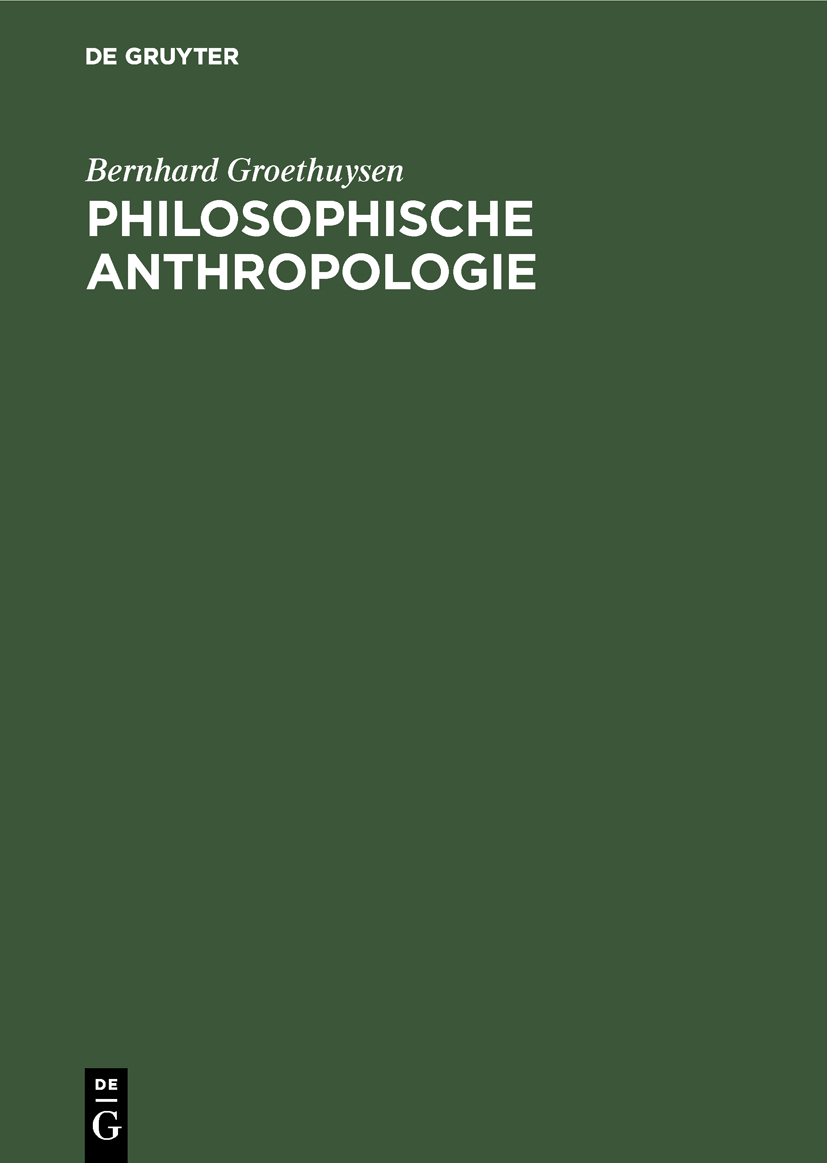 ISBN 348676263X "Philosophische Anthropologie" – Gebraucht ...