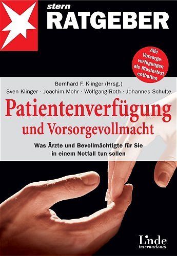 Patientenverfugung Und Vorsorgevollmacht Klinger Sven Buch Neu Kaufen A0294euf01zzz