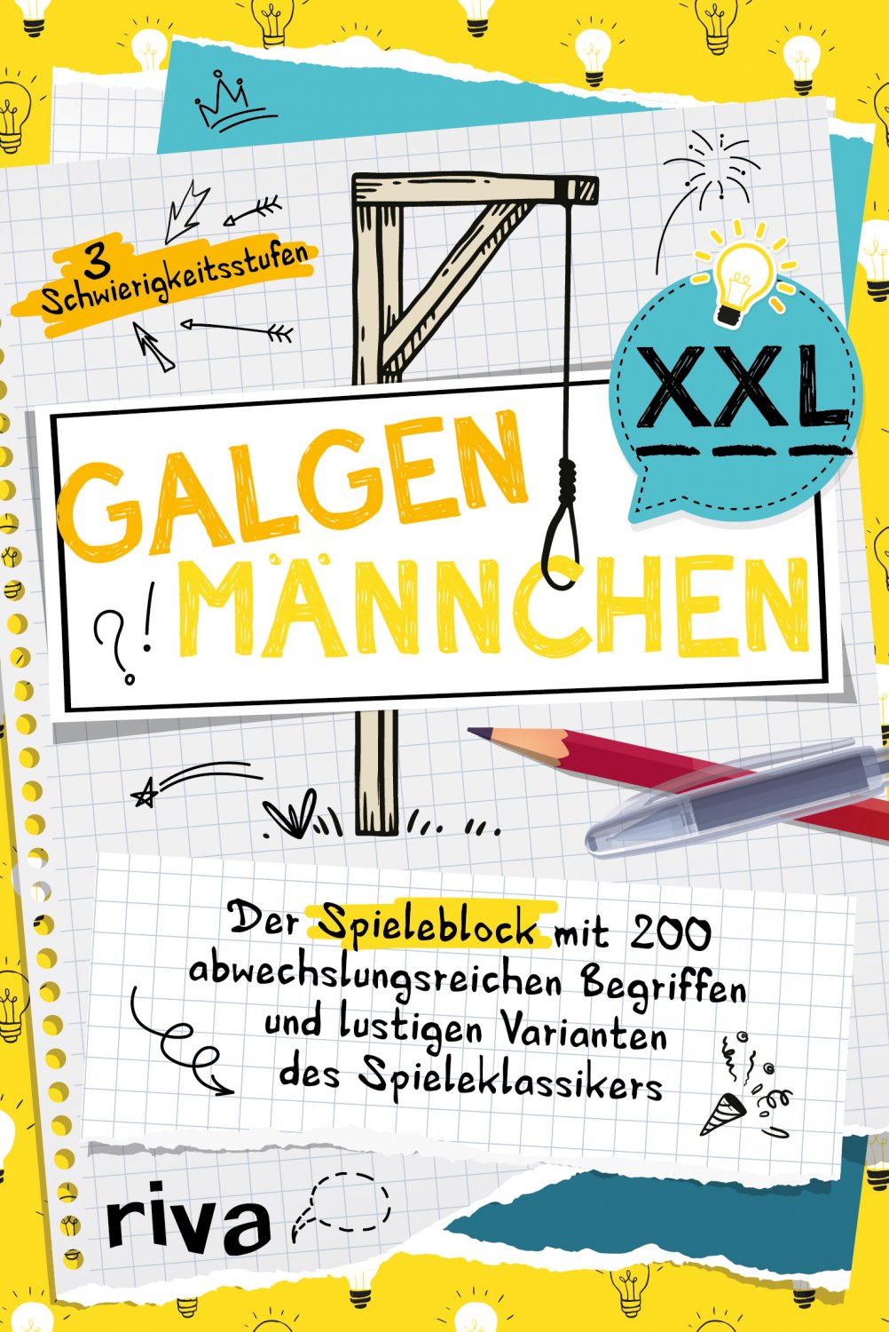 ISBN 9783742321558 "Galgenmännchen XXL Der Spieleblock mit 200 abwechslungsreichen Begriffen