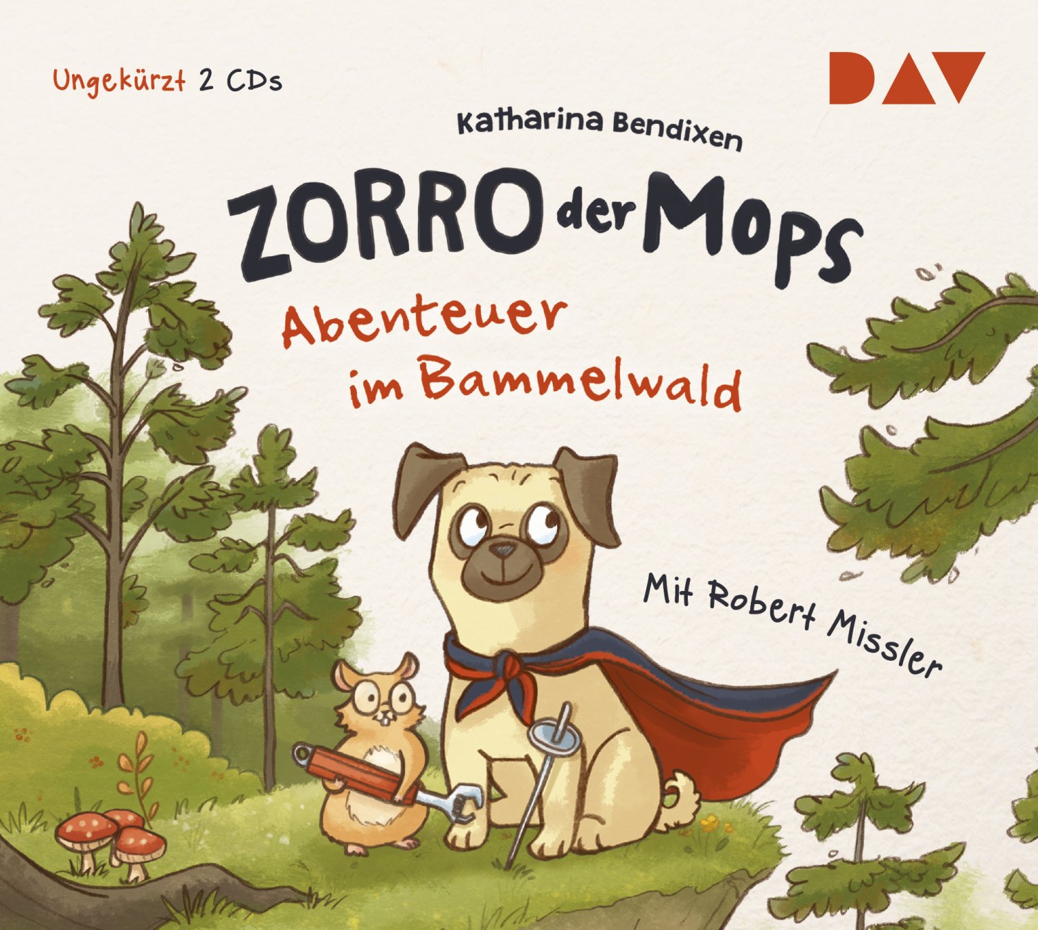 Zorro Der Mops Abenteuer Im Bammelwald 2 Audio Cds Katharina Bendixen Horbuch Neu Kaufen A02rjxzu31zzi