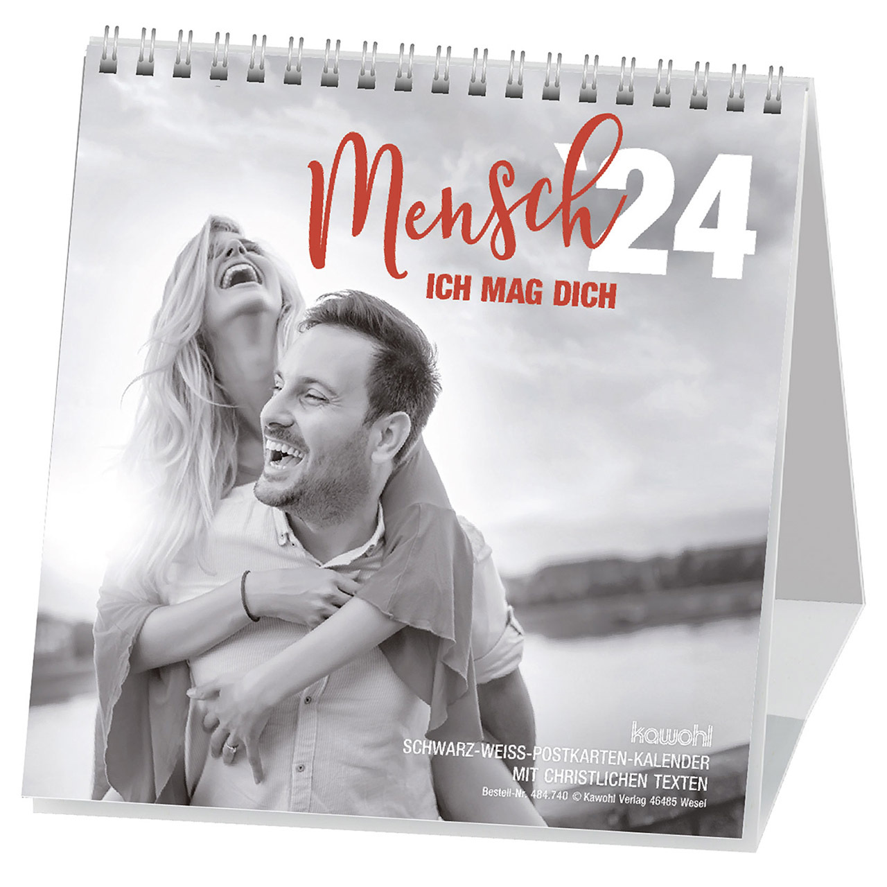 ISBN 9783754874042 "Mensch, ich mag dich 2024 SchwarzWeiss