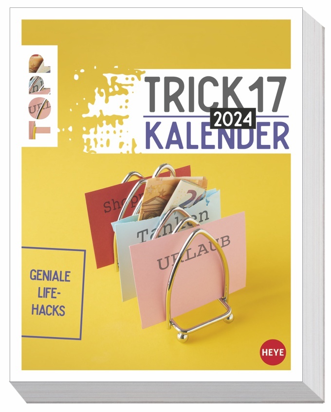 ISBN 9783756403288 "Trick17 Tagesabreißkalender 2024. Nützlicher 