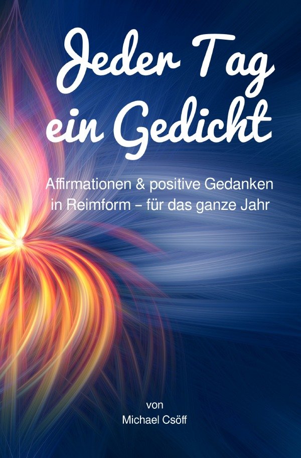 ISBN 9783757538989 "Jeder Tag ein Gedicht Affirmationen und positive