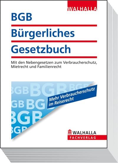 ISBN 3802974182 "BGB - Bürgerliches Gesetzbuch - Mit Den Nebengesetzen ...