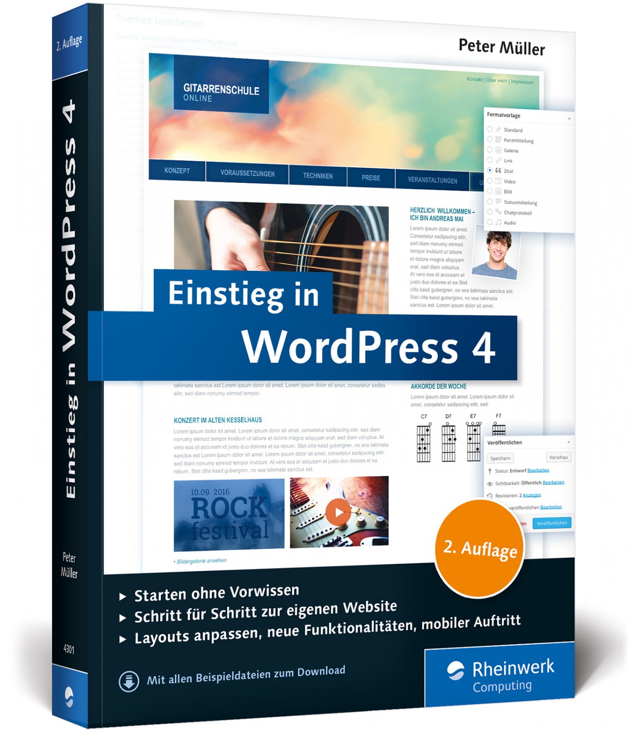 Isbn Einstieg In Wordpress 4 Mit Peter Muller Erstellen Sie Ihre Eigene Website Inkl Einsatz Von Wordpress Plug Ins Neu Gebraucht Kaufen