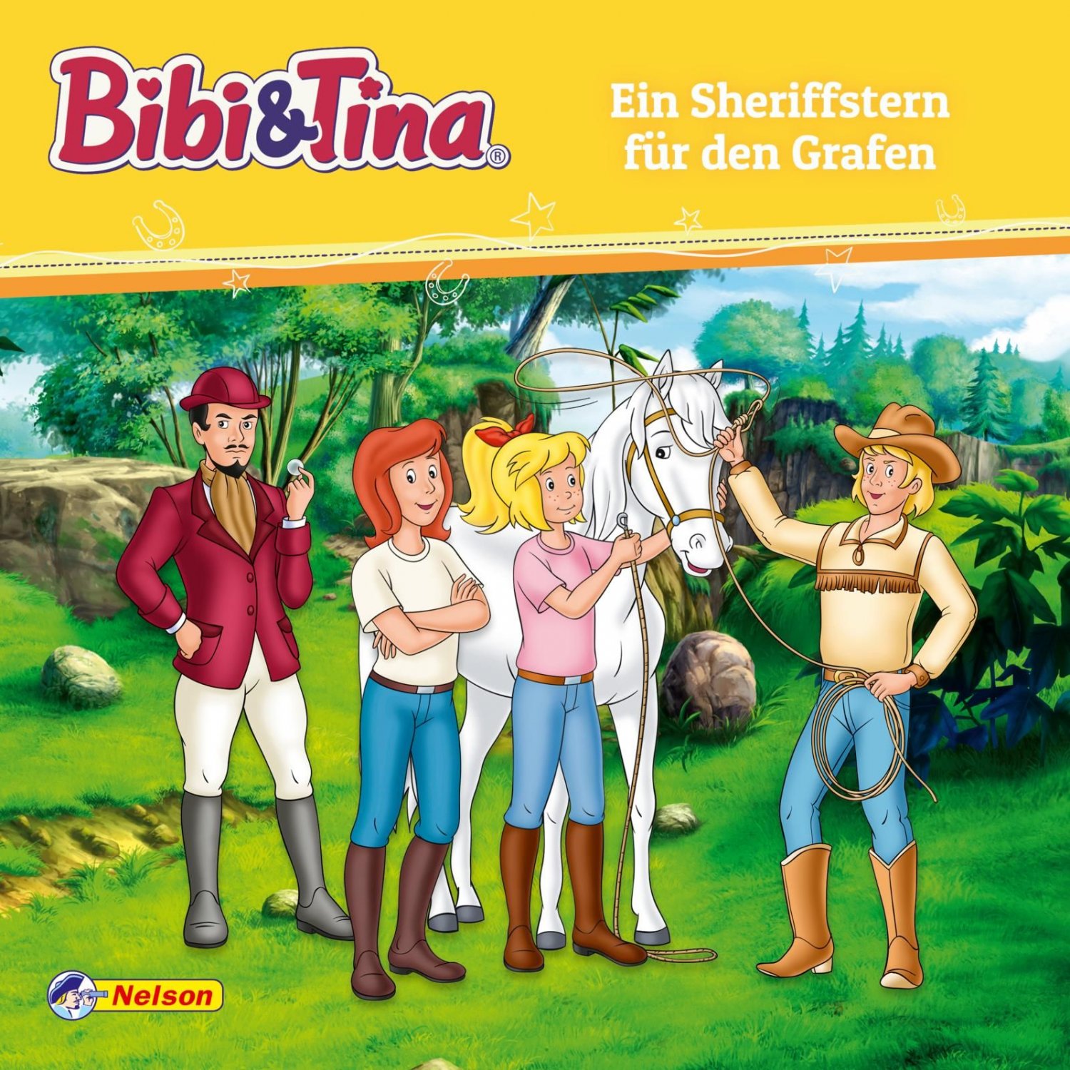 Maxi-Mini 59 Bibi und Tina Ein Sheriffstern für den Grafen Hardcover Nelson 