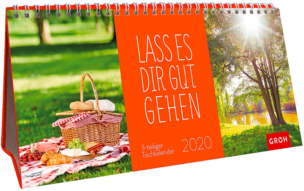 Isbn 9783848521951 Lass Es Dir Gut Gehen 2020 3 Teiliger Tischkalender Mit Monatskalendarium Neu Gebraucht Kaufen