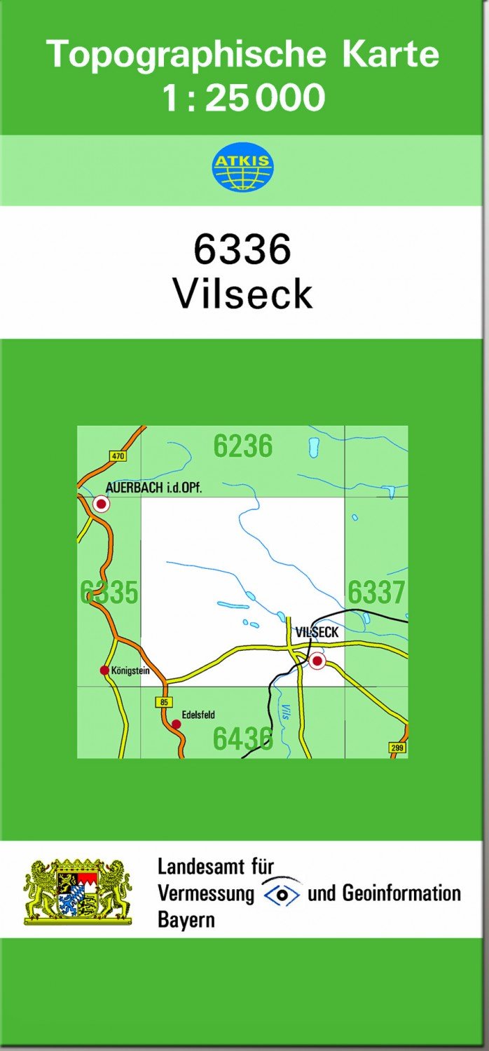 ISBN 9783860386699 "TK25 6336 Vilseck - Topographische Karte 1:25000" – neu & gebraucht kaufen