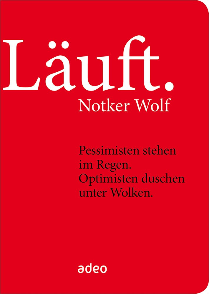 ISBN 9783863341169 "Läuft. Pessimisten stehen im Regen. Optimisten