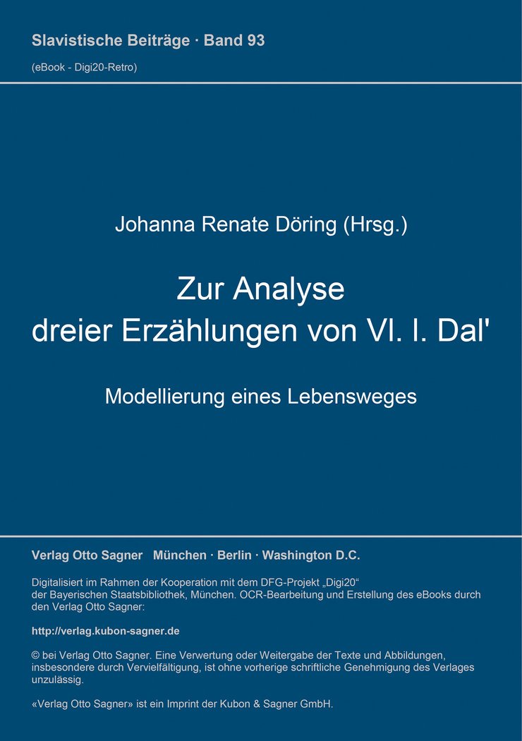 Isbn 3876901057 Zur Analyse Dreier Erzahlungen Von Vl L Dal Modellierung Eines Lebensweges Mit Einem Methodologischen Geleitwort Von Johannes Holthusen Neu Gebraucht Kaufen