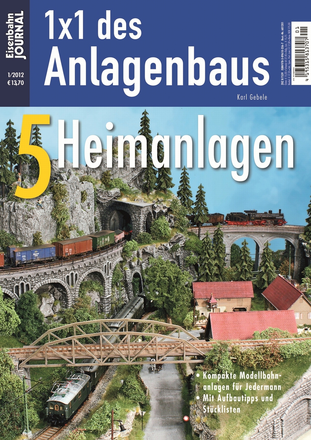 Anlage mit Perspektive Anlagenbau /& Planung 2-2012 Eisenbahn Journal