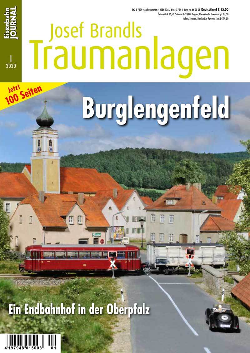 Ein Nebenbahnendpunkt in der Oberpfalz Eisenbahn Journal Josef Brandls Traumanlagen 1-2020 Ein Nebenbahnendpunkt in der Oberpfalz Eisenbahn Journal Josef Brandls Traumanlage 1/2020 Burglengenfeld 