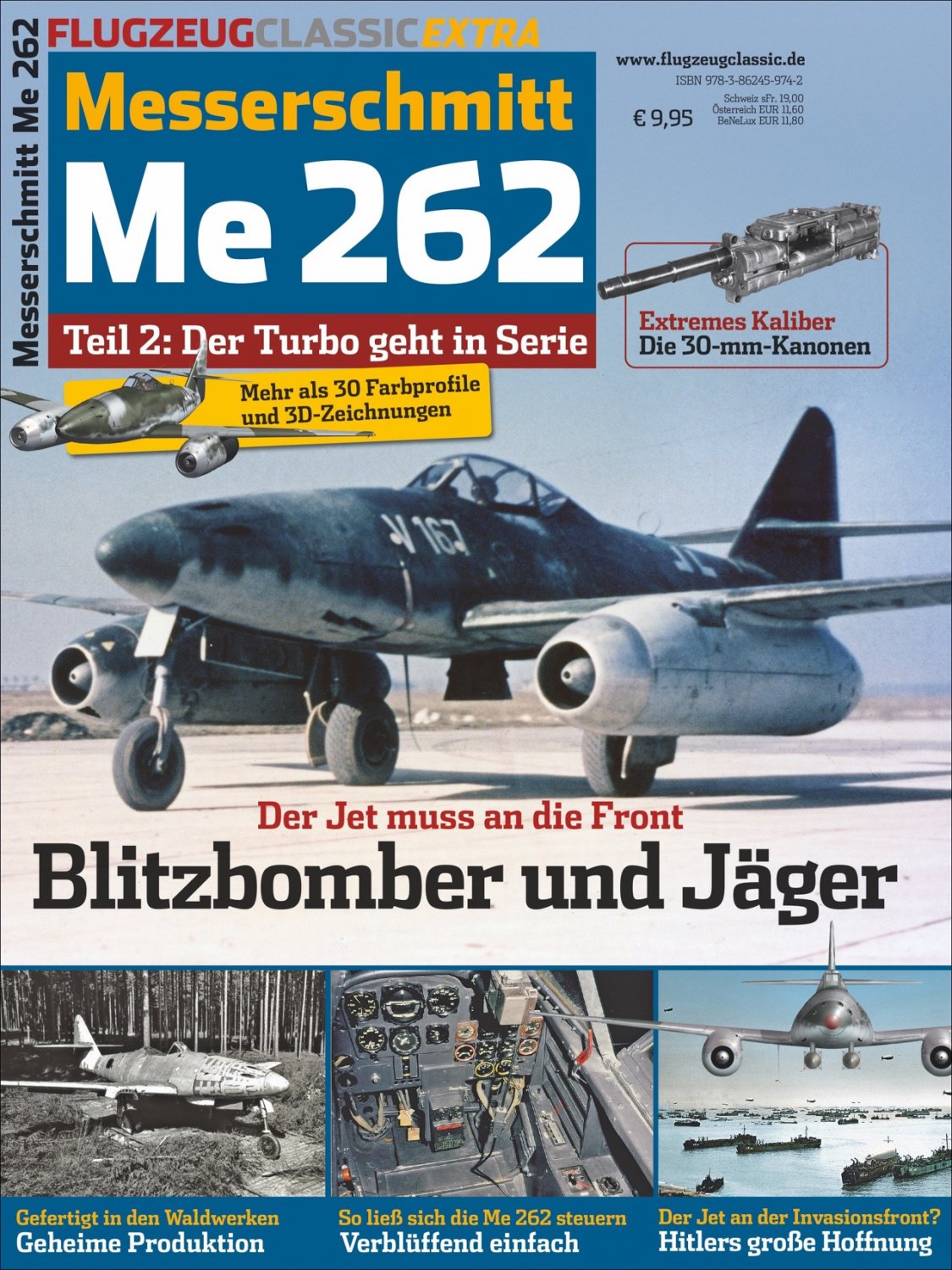Messerschmitt Me 262 Flugzeug Classic Extra Modellbau Modelle Heft Luftkrieg 